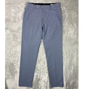 Bonobos Stretch Weekday Warrior Pants Mens 29x32 Blue Mini Houndstooth BWB002895